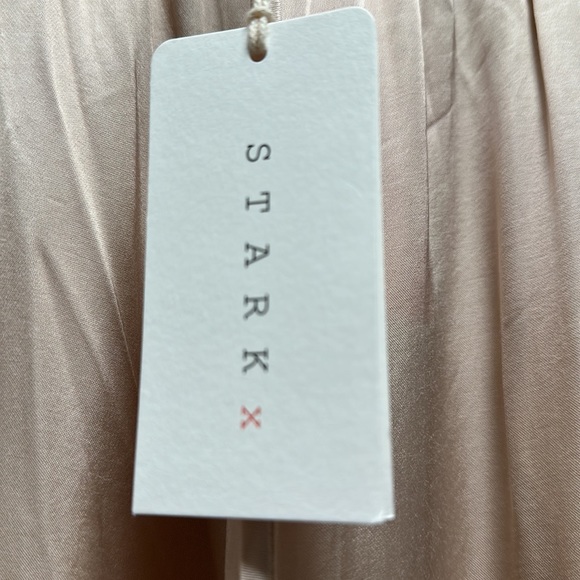 Stark Wide Legged Champagne Pants - Picture 2 of 5